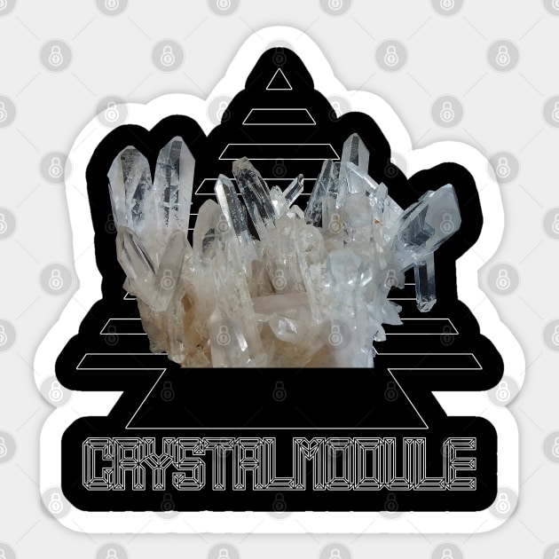 Crystalmodule Sticker by TeeText